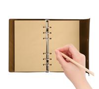 Générique Vintage Notebook | Flexible Bound Notebook - Diary - School Supplies - Classroom Journal - Accessories - Stationery - Men Women Teens