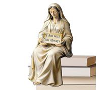 Générique Virgin Mary Statues, Handmade Resin Spiritual Decoration, Easter Decor for Home - for Holidays, Birthdays, Evenings, Offices, Homes, Senior Rooms