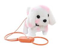 Générique Walking Puppy Toy, Realistic Plush Dog, Real Furry Pet Purring, Interactive Plush Toy Gift, Home Accessory for Friends