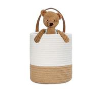 Générique Wall Basket - Decorative Aesthetic Boho, Woven Storage Basket Wall Decor - for Living Room, Bedroom, Children's Room, Farmhouse on Door Toys, Covers, Clothes, Shoes