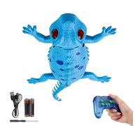 Générique Wall Crawler Gecko - ABS, 14.57 x 6.5 x 1.97 Inches, Gecko Climbing Wall, Remote Control | Realistic Crawling Action Prank Play Fun, Prank Toy for Thes, Indoor and Outdoor Play