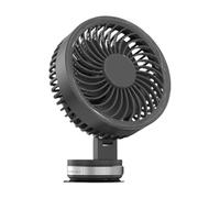 Générique Wall fan - small desktop fan | USB 3000mAh Autumn rechargeable for traffic, Função de Circcação de Paper Air in Garage House Workshop Dormitory Patio Store