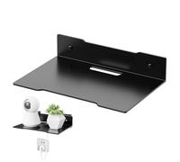 Générique Wall Mount Router - Metal Mounting Console, WiFi Display Shelf | TV AV Tablet for Set-Top Boxes, DVD Players, Video Game Consoles, TV Box