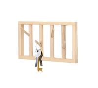 Générique Wall Mounted Coat Rack - 360° Rotating Wooden Rack, Wall Storage Organizer with Hooks, for Entryway, Living Room, Bathroom, Kitchen, Office, Home, Apartment, Farmhouse and Studio