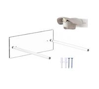 Générique Wall Mounted Hat Rack - Acrylic Hanging Hook | Western Hat Organizer Wall Mounted for Entryway Home Bedroom Closet Garage Door Camper Van