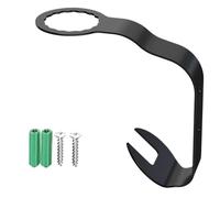 Générique Wall-Mounted Helmet Holder - Hat Hook Without Drilling, Adhesive Holder without Drilling for Storing Clothes, Hats, Keys Home Living Room