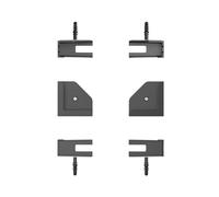 Générique Wall Support for Tablets - Universal Adjustable Bracket | Wall Assembly for Tablets and Devices DAS 7'' to 13'' '' Taboo Door for Kitchen, Office, Office
