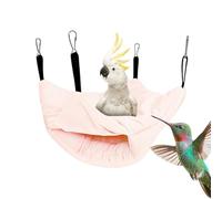 Générique Warm Bird Bed, Double Layer Cage Bird Hammock, Accessories for Parakeets Game Eating Sleep Reproduction Rest Nesting Aviary Indoor Outdoor
