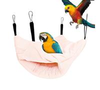 Générique Warm Cage Bird Bed | Double Layer Bird Nest - Accessories for Parakeets Game Eating Sleep Reproduction Rest Nesting Aviary Indoor Outdoor