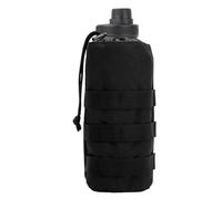 Générique Water Bottle Bag - Oxford Pouch Outdoor Lightweight Bottle Pouch for Friends Students Adults Men Women Camping Hiking Cycling Outdoor Sports Walking, Black, Se référer au descriptif, Refer