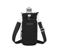 Générique Water Bottle Bag, Water Bottle Holder with Strap | Bottle Bag for Walking with Shoulder Strap - Camping Multifunction Hiking Phone Carrying, Black, Se référer au descriptif, Refer to