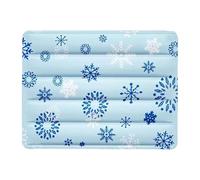 Générique Waterproof Cooling Bed for Dogs - No-Slip Cooling Dog Mat | in Wear-resistant Dog Crate | TAFT Breathable, Sleeping Rest Accessories for Dogs