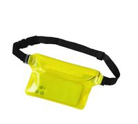 Générique Waterproof Fanny Pack for Mobile Phone - Large Capacity 3 Layers | Waterproof Beach Accessories for Swimming, Boating, Hiking, Travelling, yellow, Se référer au descriptif, Refer to