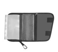 Générique Waterproof Fishing Bag | Small Fishing Bag, Removable Pouch for Soft Baits, Pond River Sea Kayak Women in Freshwater, Black, Se référer au descriptif, Refer to description