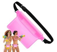 Générique Waterproof Money Belt for Swimming | Waterproof Belt Pouch - Phone Passport Holder Dry Wallet for Swimming Diving Kayaking Beach Pool Travel Water Sports
