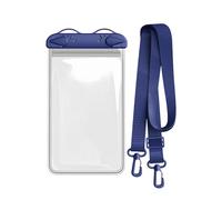 Générique Waterproof Phone Bag - Waterproof Storage Pouch with Wrist Strap, Phone Case for Swimming - Beach Pool Cruise Holiday Travel Road Trip Swimming Diving, Purple Blue, Se référer au descriptif