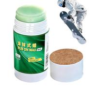 Générique Wax for Snowboard, 75 g Waxing Accessories with Cork Applicator - Portable Wax | for Indoor Outdoor Home Park Winter Sports Snow Snowboard Skiing Cross-Country