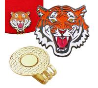 Générique Widely Applicable - Tiger Design Ball Clip, Holder | Unique Accessory for Men and Women, Secure with Strong Magnet, Clip Cap or Visor, Durable Lightweight Gift