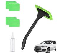 Générique Windschutzscheibe Reinigungs Tool - Detachierbare Mikrofaser Buerste, Fahrzeug Innenraum Detailer, Schonende Oberflaeche | Klare Sicht Reinigung Fuer Autos Trucks Haushalt Spiegel Fenster