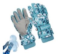 Générique Winter Gloves - Warm Gloves | Children's Mittens for Cold Weather - Outdoor Gloves for Winter, Running, Cycling, Skiing, Hiking, Sports, Travel, Travelling