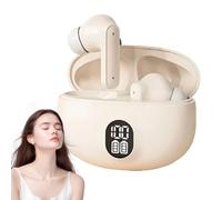 Générique Wireless Earbuds - True Wireless Earbuds, V5.4 | In-Ear Earbuds with Type-C Charging Port, Dual LED Display, 10M Range, 3 Sizes D for