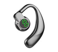 Générique Wireless Earbuds | Wirelesss Headphones with Earhooks | Noise Canceling, 50H Stereo LED Display Ear Buds | Waterproof Earphones for Running, Gym, Workout