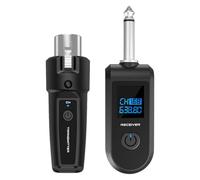 Générique Wireless Microphone Adapter, Transmitter Receiver Adapter System, High Sensitivity Mobile Mic, Clear Wireless Transmission, Perfect for Offices and Home Use