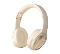 Générique Wireless Supra-Ear Headphones - Portable Headphones with Quick Charge | Skin-Friendly Cushions, Adjustable Foldable Design for Travel, Work, Game, Music and Business