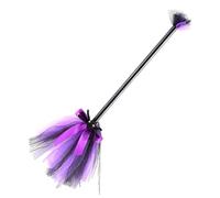 Générique Witch Broom Halloween Decor, Witches for Photo Booth Props Cosplay Party Costume Parties Cosplay