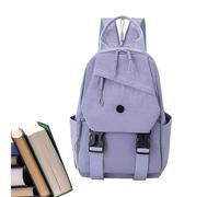 Générique Women Backpack - Large Capacity Travel Backpack, Casual Waterproof with Multiple Storage Pockets for School Work, Stylish with Details for Trans, Blue, Se référer au descriptif