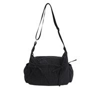 Générique Women Shoulder Bag Minimalist Large Capacity Japanese Style Daily Journey Autumn Winter, Black, Taille unique, Duffel Backpack