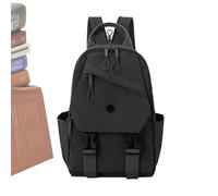 Générique Women's Backpack, Small Female Backpack, School Bag for Students, Large Capacity Travel for Business Students, Waterproof, Black, Se référer au descriptif, Refer to description