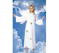 Widmann Angel (Dress, Wings, Halo) (S) White