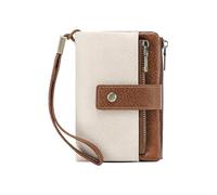 Générique Women's ?et, Multi-Functional Tri-Fold Shorts with Zippered Coin Pocket, Retro Large-Capacity Blocking Purse with 2, for omen Girls, 1 Wallet