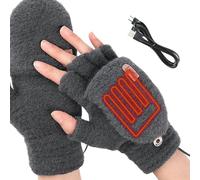 Générique Women's Heated Gloves, Hand Warming Gloves, 5V Thermal Gloves for Work Winter Garden Hiking Motorcycle Construction Office Snow Removal
