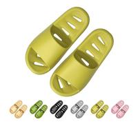 Générique Women's Plastic Flip Flop for Swimming Pool, Women's Comfortable Summer Slippers, Wide Open Toe Flat Slipper Soft Sole EVA Large Size Flip Flops Casual Lightweight Slippers, grey, 9.5 UK