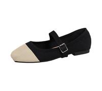 Générique Women's Sandals Summer Comfortable Lightweight Simple Strap Closed Sandals Women Casual Minimalist Style Flat Shoes for Women Breathable Soft for Dance and Yoga, 01 Black, 6 UK