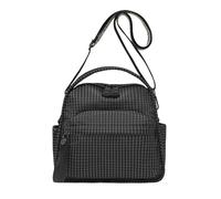 Générique Women's Shoulder Bag, Adjustable Shoulder Bag with Zip and Top Handle, Purse for Travel, Studies, Running, Dating, Daily Parties, Birthdays, Black, Se référer au descriptif