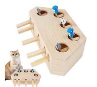 Générique Wooden Cat Toys, Cat Scratch Toy, Interactive Cat Toy, Cat Enrichment Toys, Cat Exercise Toys, Whack Game Cat Toy, Cat Scratcher Toy, Wooden Cat Scratcher, Interactive Whack Toy,