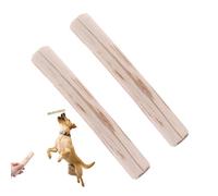 Générique Wooden Dog Chew Stick - 2X Natural Coffee Tree Stick for Dogs | Chew Game, Cleaner, Anti-Stress and Health for Vigorous Dogs