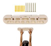 Générique Wooden Finger Rock Panel - Climbing Hangage Handle Trainer, Door Mounted Pull Up Bar | Home Gym Exercise