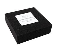 Générique Wool Felting Mat - Black High Density Sponge | Thick Soft Needle Cushion | Natural Durable Base for Sewing Knitting Crochet Crafts Textile and Craft