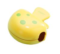 Générique Zahnbürstenkopf-Schutz,Pilzform Zahnbürstenkopf Schutzhaube, Praktische Klemmbefestigung Badezimmer Reise Und Unterkunft, yellow, Se référer au descriptif, Refer to description
