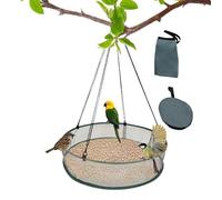 Generisch 1 Set Ring Collection Tray for Bird Feed, 50.8 x 10.5 cm, Bird Feeder, Garden Ring for Outdoors, with Hole, Adjustable Hanging Bracket, Space-saving, for Gardens, Driveways, Patios