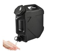 Generisch 1 x Excursion Water Container - 10 Litre Storage Water with Barrel Tanica for Camping Liquid with Portable Folding Spigot for Outdoor Trips