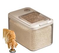 Generisch 14L Storage Container with Lid Kitchen, 31 x 22.3 x 21 cm Plastic Storage Box with Lid Kitchen, Storage Box for Flour and Rice, Pet Food Container, Dog Food Storage