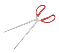 Generisch 15 Inch Terrarium Tools - Extra Long Stainless Steel Feeding Tongs, Anti-Skid Precision Forceps for Reptiles & Snakes, Professional Plant Tweezers | for Large Tanks & Vivariums