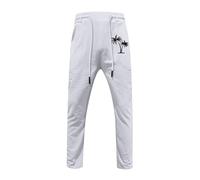 Generisch 2024 Men's Trousers with Halloween Pumpkin Head Print, Casual Sports Trousers, Soft Jogging Bottoms, Breathable Sports Trousers, Fitness Cargo Trousers Boys (Yellow, S), White, XL