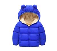Generisch 2025 Children's Baby Toddler Boys Girls Padded Snowsuit Infant Winter Clothing with Bear Ears Jacket Coat Outerwear Who Lays Most Beautiful Egg, blue, 3-4 Jahre