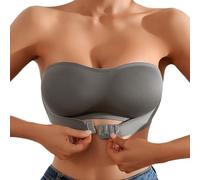 Generisch 2025 Comfortable Seamless Full Cup Bra for Non-Wired Bra with Soft Support Normal Large Size Underwear Set Women, darkgray, M